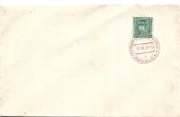 Czechosłowacja / BuM koperta z czerwonym kasownikiem (aneksja 15/16.3.1939)