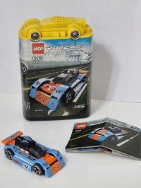 LEGO 8193 Racers NIEBIESKI POCISK - elementy zestawu