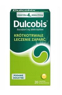 Dulcobis 5mg 20 tabletek