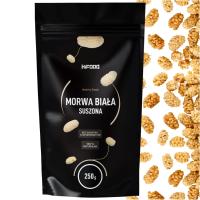 MORWA BIAŁA SUSZONA ORGANICZNA BEZ CUKRU 250g HiFOOD NATURALNA