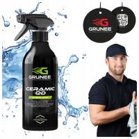 MEGA ZESTAW CERAMIC QD PŁYNNE SZKŁO wosk na mokro do auta + INNE+GRATISY