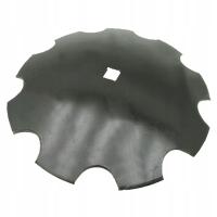 Talerz brony talerzowej ząbkowany, fi 410 x 4 mm 8 zębów GRANIT