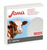 Filtr krążkowy do mleka Sana, śr. 170 mm, 200 szt., Kerbl