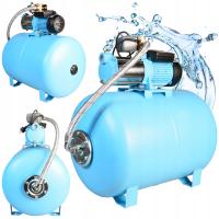 Комплект гидрофора насос MAXH 1300 фитинги бак 100л гидрофор 100л / мин