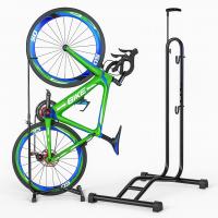 Czarny Stojak na Rower Serwisowy Rowerowy 3w1 Uchwyt Elegancki Nowoczesny