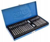 Zestaw bitów Asta Torx HEX SPLINE 40 elementów stal S2