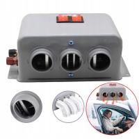 OGRZEWANIE POSTOJOWE 12V NAGRZEWNICA SPALINOWA DO 500-800W 3 WYLOTY AUTA