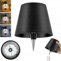 LAMPA NA BUTELKĘ LED STOŁOWA LAMPKA BEZPRZEOWODWA DOTYKOWA USB