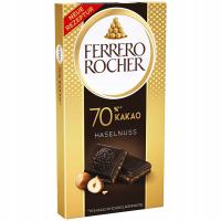 FERRERO ROCHER CZEKOLADA GORZKA 70% Z ORZECHAMI 90G DE