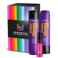 Zestaw prezentowy Matrix Color Obsessed Szampon do włosów, odżywka + GRATIS