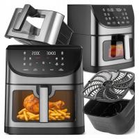 HOCO frytownica beztłuszczowa Air Fryer z ekranem dotykowym 8L 1700W HE20 c