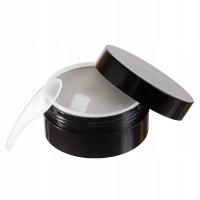 Słoiczek na krem ze szpatułką czarny 100 ml