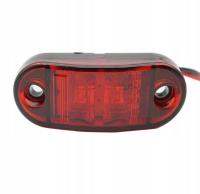 Lampka lampa obrysówka czerwona led mijania pozycyjne stop uniwersalna