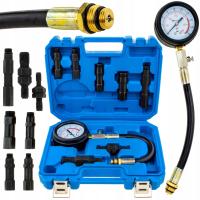 Próbnik ciśnienia sprężania Falcon 0-20 bar z zestawem adapterów