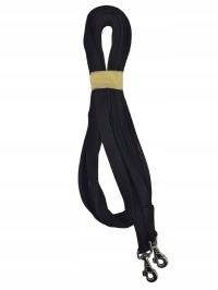 Вожжи на 1 лошадь сильные parciane, 10м, черный