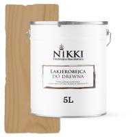 LAKIEROBEJCA DO DREWNA 3W1 EXTRA LAZURA BEZBARWNY PÓŁMAT 5L OCHRONNA UV