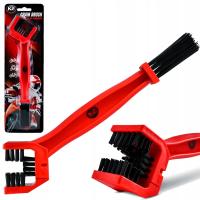 K2 SZCZOTKA DWUSTRONNA DO CZYSZCZENIA ŁAŃCUCHA MOTOR ROWER