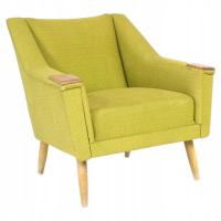 Tekowy Fotel Retro, Duński Design, lata 60