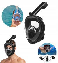 Maska do nurkowania pływania pełnotwarzowa na basen plażę L/XL