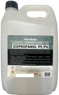Alkohol izopropylowy 99,9%, Odtłuszczacz, do czyszczenia, dezynfekcji 5L