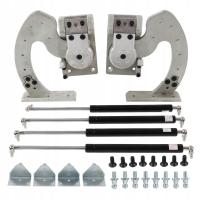 Zestaw zawiasów do drzwi pionowych Zestaw drzwi nożycowych 90 stopni