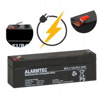 AKUMULATOR BATERIA AGM Alarmtec BP 2,3Ah 12V AUTKO ZABAWKI KASY
