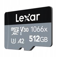 LEXAR TF 1066X 512GB 160MB/s TF Micro-SD Card Class 10 U3 V30 A2 Memory Car