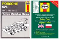 PORSCHE 924 + turbo (1976-1985) instrukcja napraw Haynes +GRATIS 24h