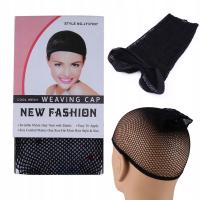 CZEPEK SIATKA POD PERUKĘ NA WŁOSY CIELISTY CZARNA