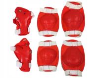 OCHRANIACZE na kolana łokcie NA ROLKI HULAJNOGĘ ZESTAW OCHRANIACZY