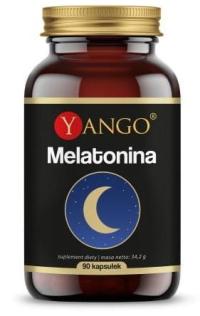 YANGO Melatonina 90 kapsułek ZDROWY LEPSZY SEN UŁATWIA ZASYPIANIE