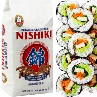 Ryż Do Sushi Premium Oryginalny Okrągłe Ziarno Smaczny 5kg 5000g NISHIKI