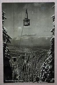 P092 Karta Pocztowa, Poczta Lotnicza, 1928? 1938? Obieg, Korespondencja