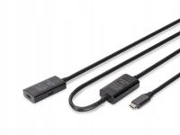 Kabel USB 3.2 Digitus USBC-USBC 10m aktywny