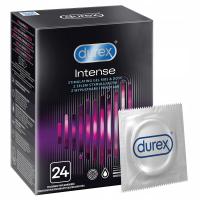Презервативы Durex INTENSE с вставками, стимулирующий гель, 24 шт.