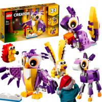 LEGO CREATOR 3W1 SOWA WIEWIÓRKA JEŻ JELEŃ KRÓLIK LEŚNE STWORZENIA FANTASY