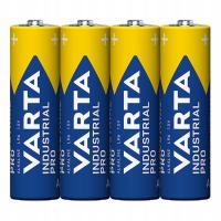 Ultramocne Baterie Alkaiczne VARTA Industrial Pro LR06 AA 1,5V zestaw 4szt