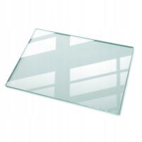 Szklana hartowana szyba do stołu blat prostokątny przezroczysty 100x70 cm