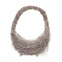 Корзина из веток для композиции надгробное украшение украшение оболочка на ножках