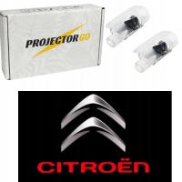 CITROEN 2X LED POWITALNE ŚWIATŁO LOGO PROJEKTOR DO AUTA C5 NEW SEGA