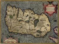 IRLANDIA Mapa 30x40cm 1592r. M33