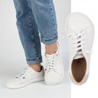 Buty damskie barefoot minimalistyczne skórzane 0771W białe