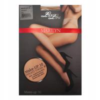 Колготки гладкие Мэрилин макияж 10den бежевый Daino