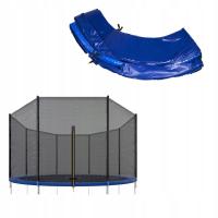 OSŁONA SPRĘŻYN BLUE + SIATKA ZEWNĘTRZNA 305CM/10FT AKCESORIA DO TRAMPOLINY