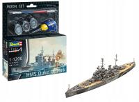 Model do sklejania Revell HMS Duke of York farby klej