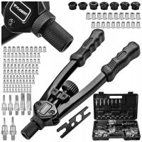 Nitownica ręczna FUGERT do nitonakrętek M3-M12 zestaw 110 szt. w walizce