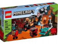 LEGO Minecraft 21185 Bastion w Netherze Zestaw Klocków 300 elementów