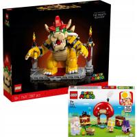 LEGO Super Mario 71411 Potężny Bowser 71429 Nabbit w sklepie Toada