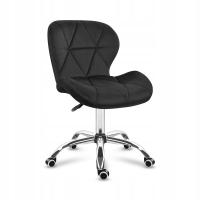 Офисное вращающееся велюровое кресло для гостиной Mark Adler Future 3.0 Black Velur