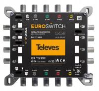 MultiSwitch 5/ 8 Wyjść Televes 719503 EUROSWITCH 5 x 8 TV SAT DC 12V DVB-T2
